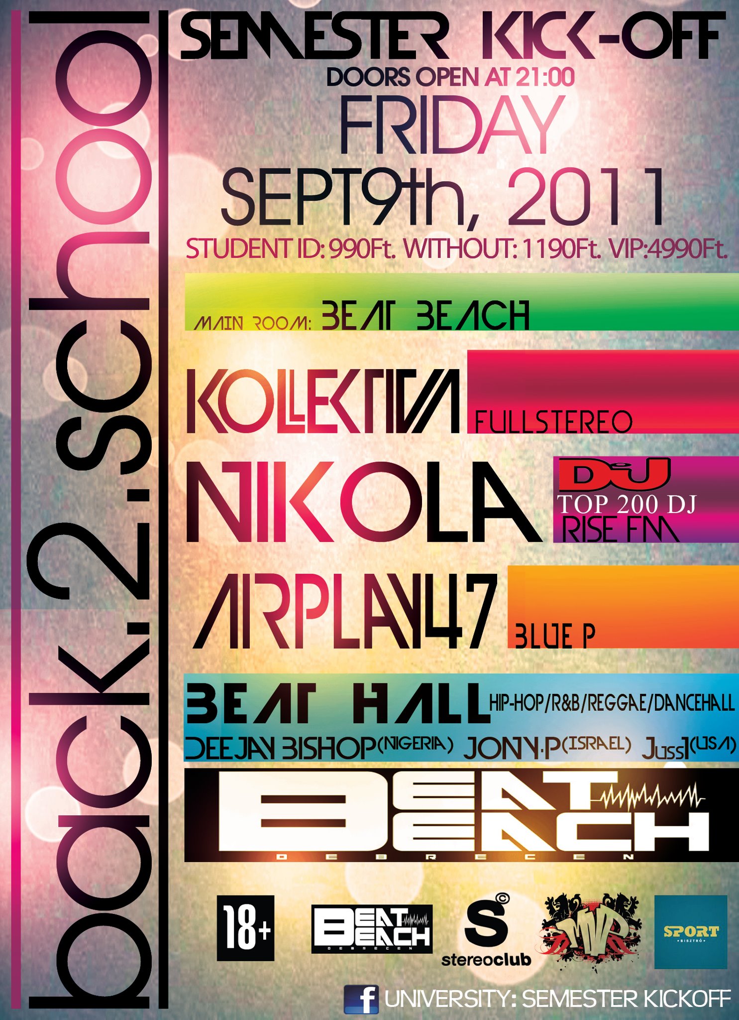 2011.09.09. Semester Kick-Off Beat Beach 2011.09.09. Semester Kick-Off Beat Beach